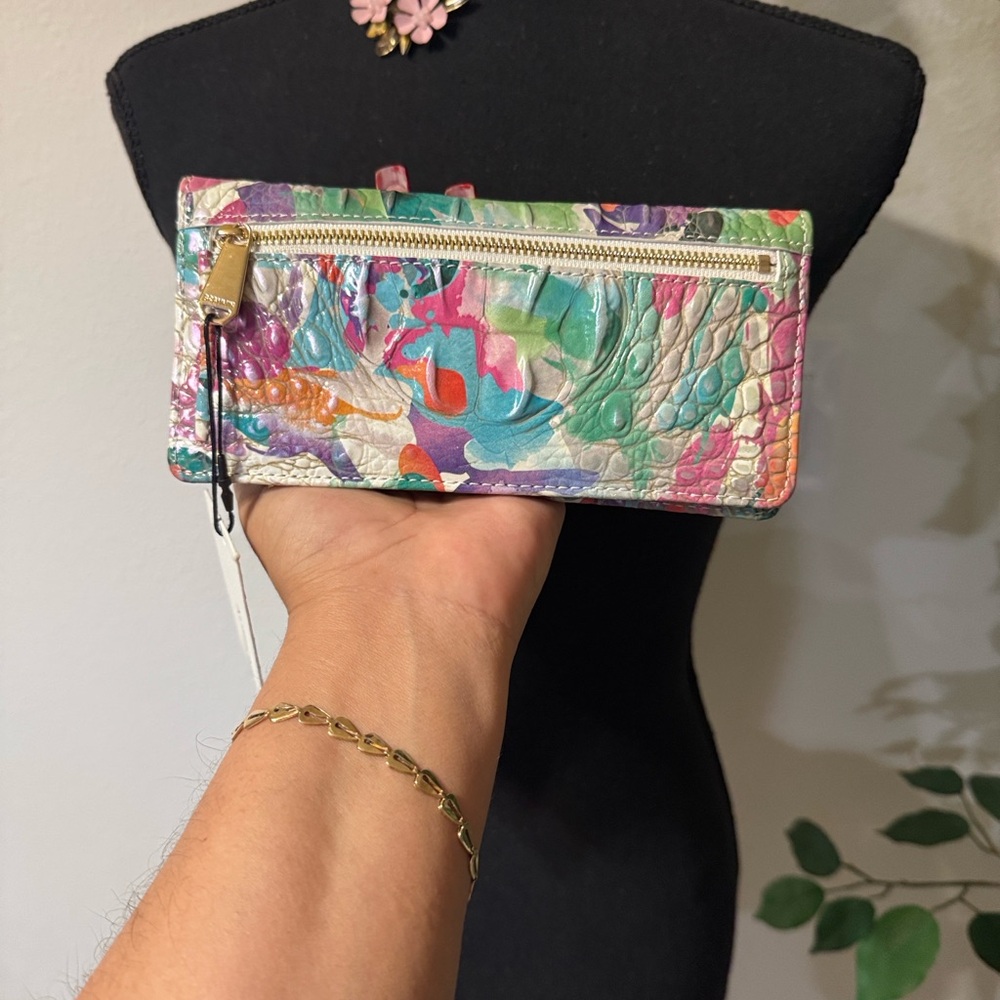 Brahmin Ady Wallet in the Daylily Melbourne colorway new π - Picture 3 of 7